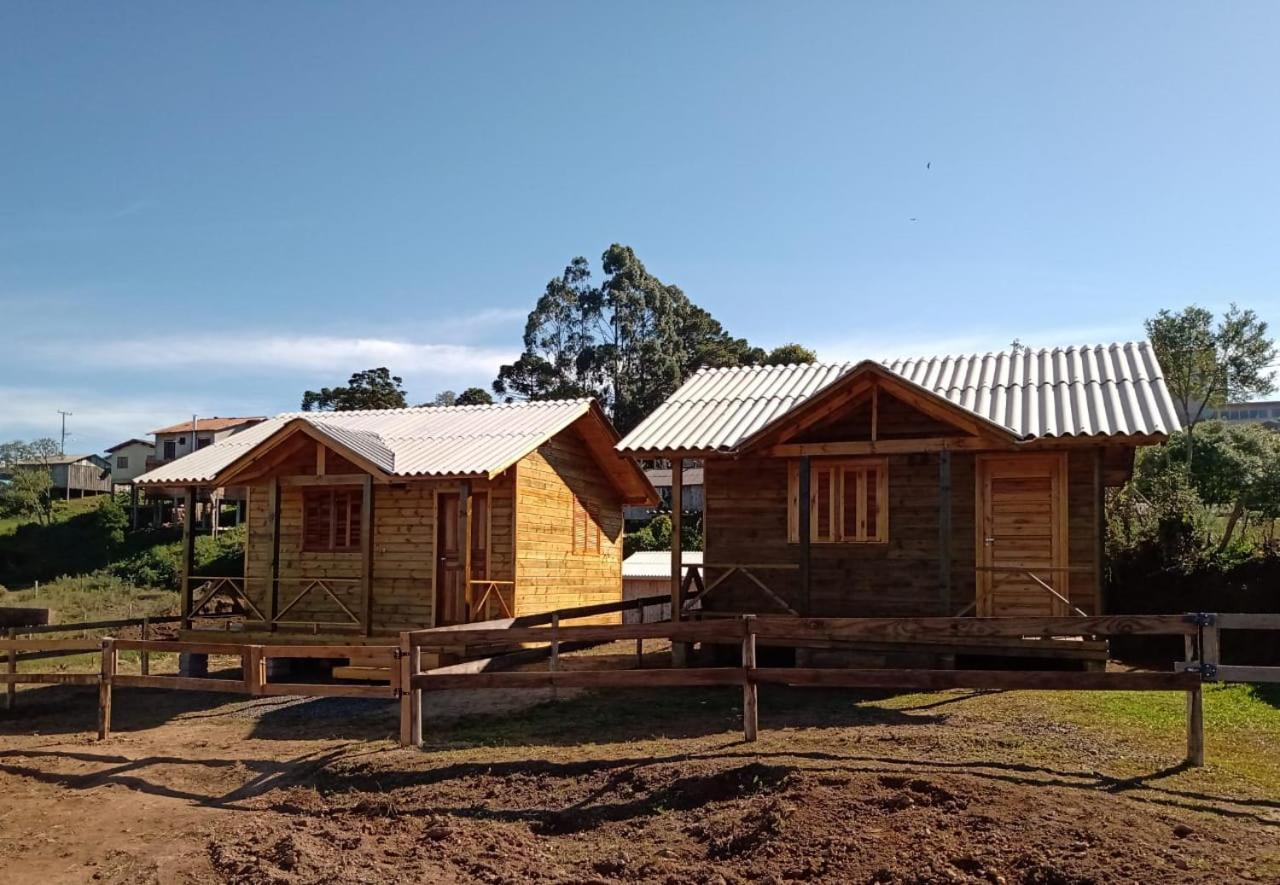 Chales Campo Bom Cambara Bagian luar foto